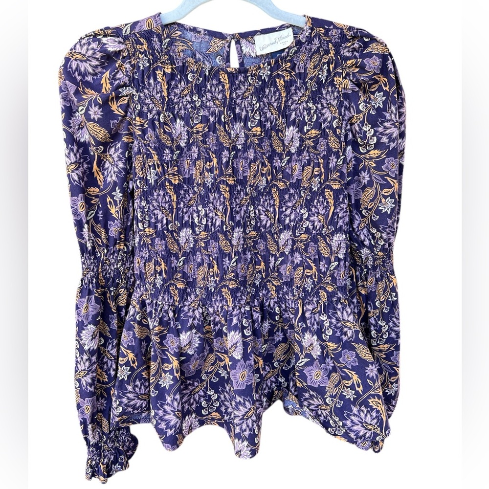 AE long sleeve smock top